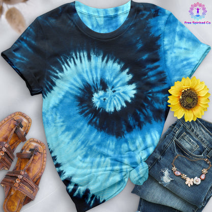 Blue Ocean Premium Hand-Dyed Comfort Shirt by Free Spirited