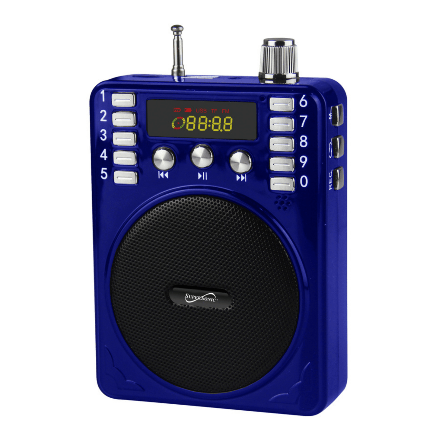 Bluetooth Portable PA System Blue