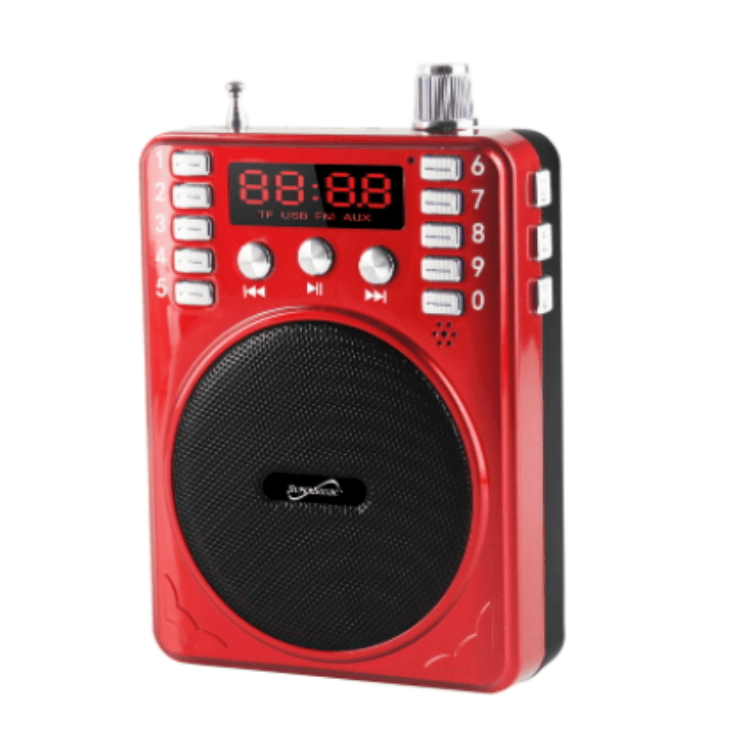 Bluetooth Portable PA System Red