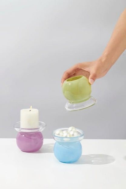 Bonbon Dopamine Candle Holders, Cute Whimsical Decorative Ornament by INSPECIAL HOME