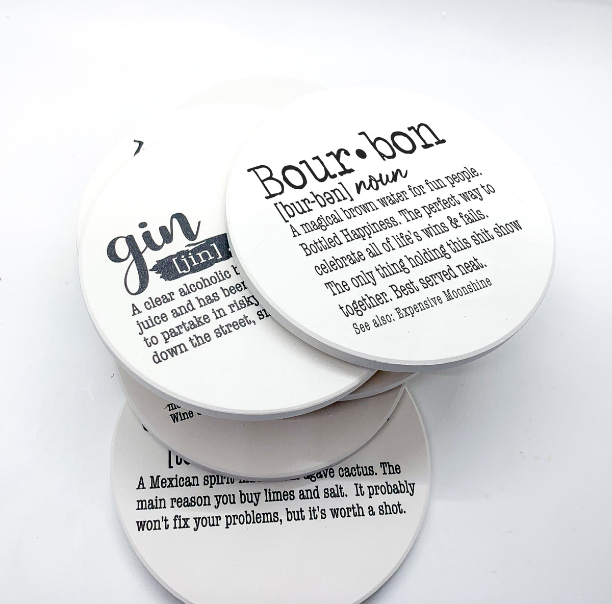 Dictionary Swag Coaster by Gia Roma