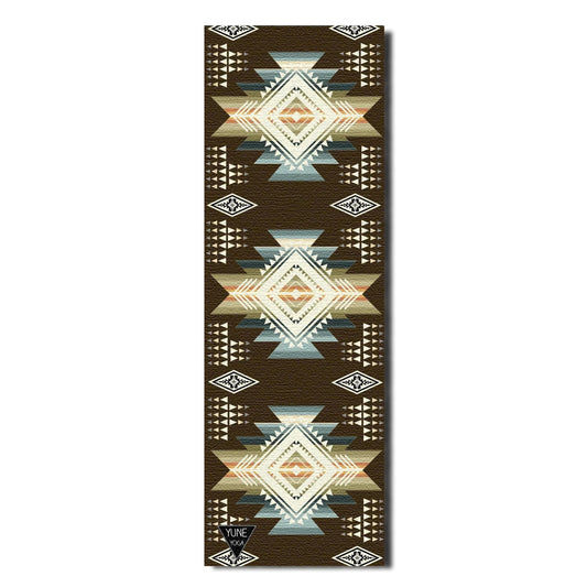 Yoga Mat | 6mm Thick | Brown | Non-Slip | Eco Friendly | Yune Yoga | Buffalo Hills Soil - Yune Yoga
