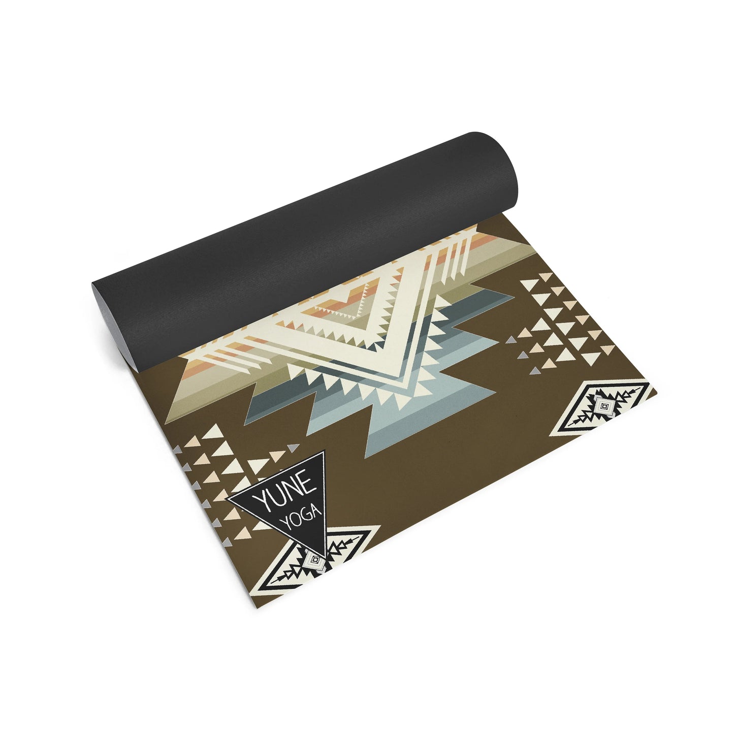 Yoga Mat | 6mm Thick | Brown | Non-Slip | Eco Friendly | Yune Yoga | Buffalo Hills Soil - Yune Yoga