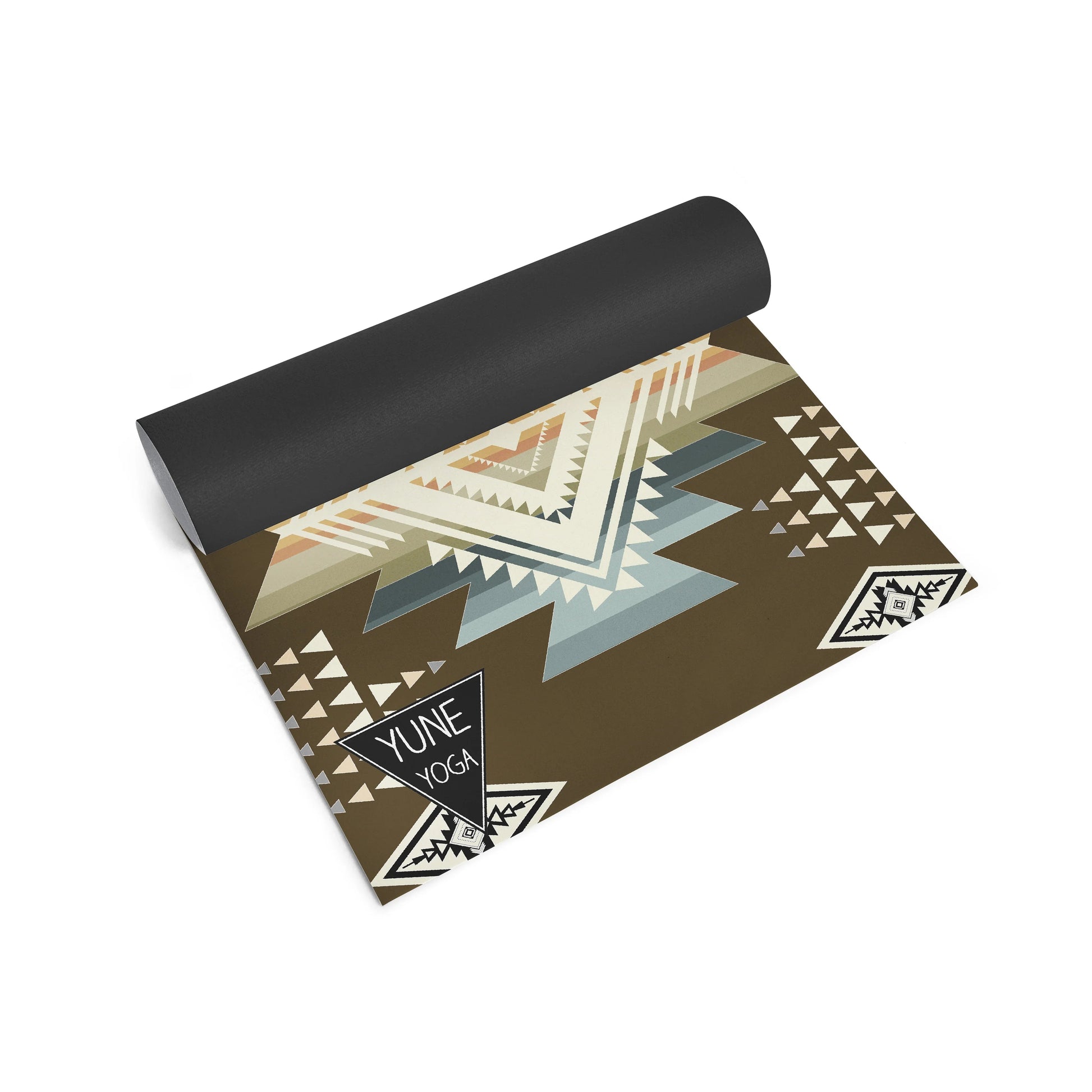 Yoga Mat | 6mm Thick | Brown | Non-Slip | Eco Friendly | Yune Yoga | Buffalo Hills Soil - Yune Yoga