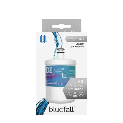 LG LT500P & Kenmore 46-9890 Refrigerator Water Filter- Compatible by Bluefall by Drinkpod