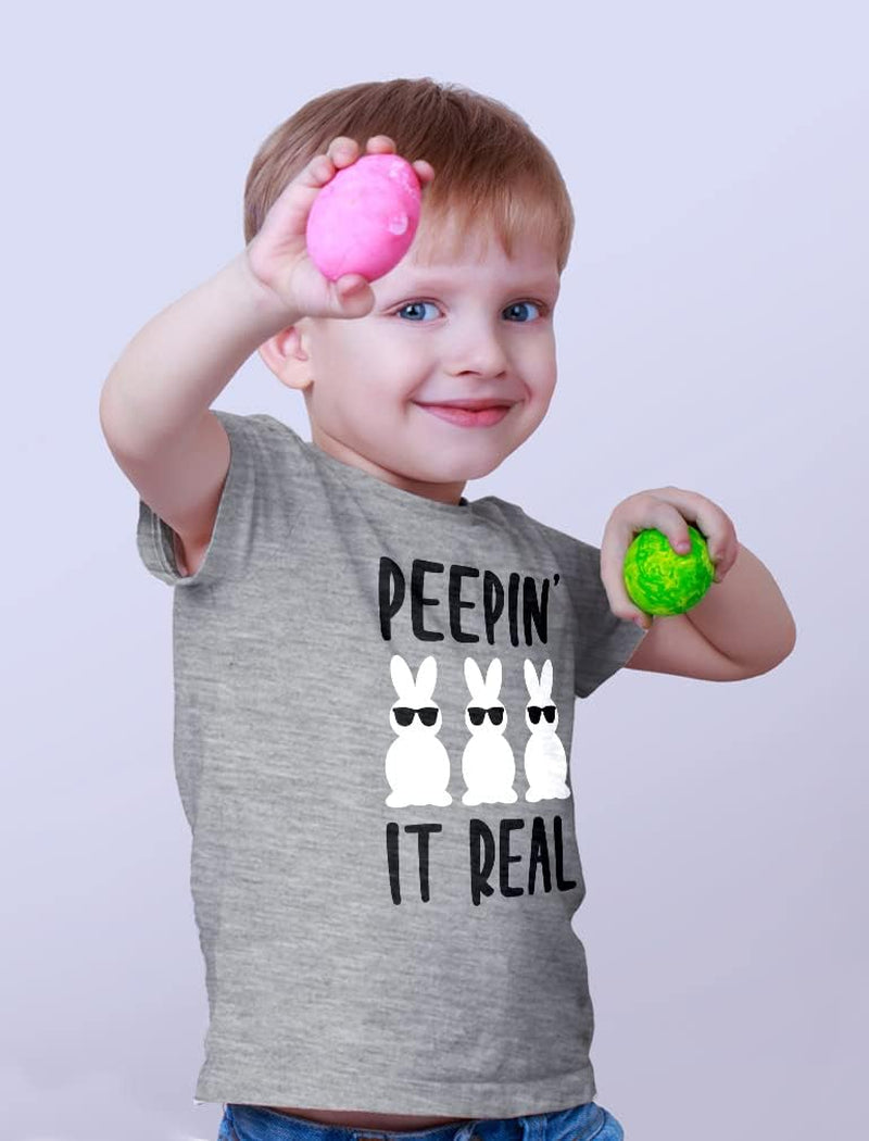 Hip Hop Harry Bunny Girls Boys Easter Shirt Peepin Bunnies Infant Toddler Kids T-Shirt Toddler Kids T-Shirt