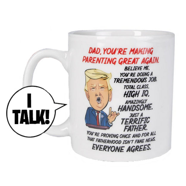 Donald Talking Mug for Dad