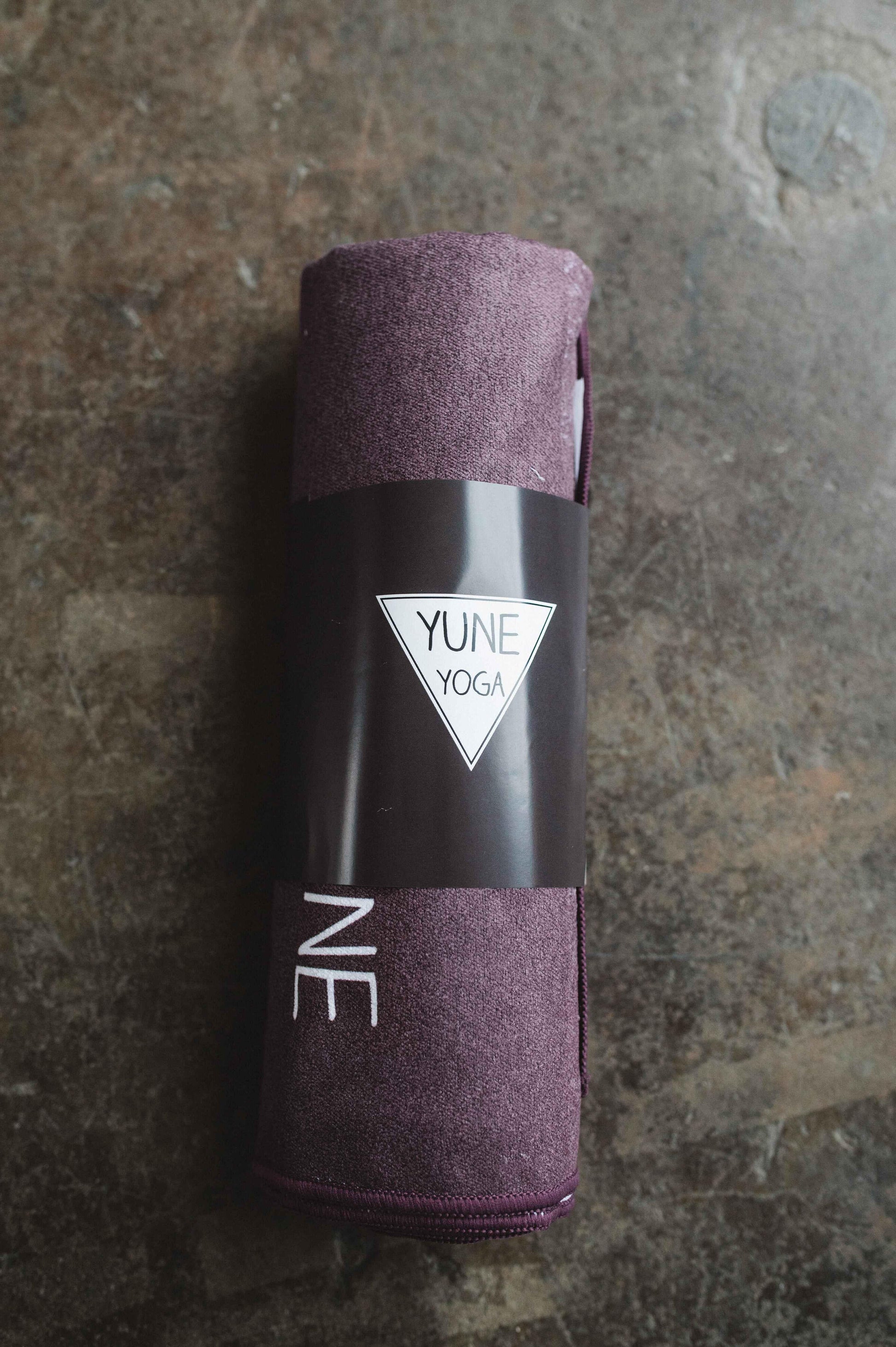 Yoga Towel | Non Slip Silicon Nubs | Absorbent Microfiber | Red | Yune Yoga | The Caliban - Yune Yoga