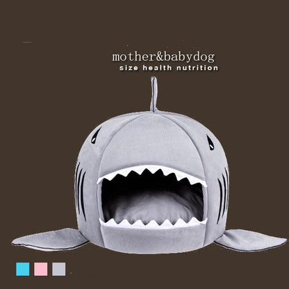 Snuggleshark: The Perfect Retreat For Your Furry Friend by Dog Hugs Cat