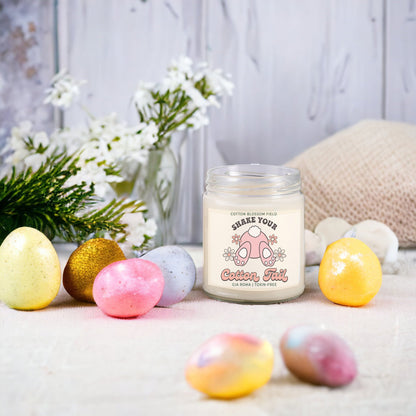 Cotton Blossom Retro Candle