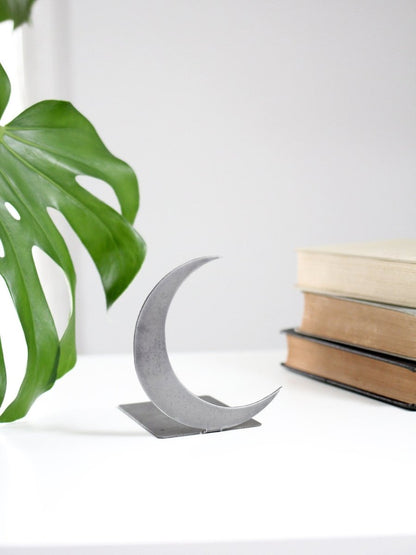 Crescent Moon Bookend by Jubilee Trading Company