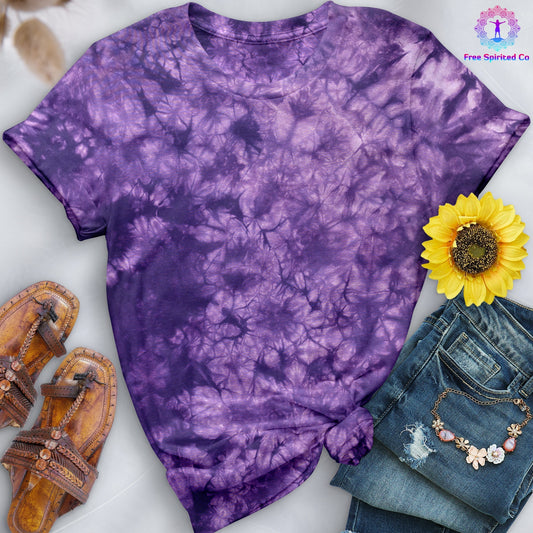 Crystal Purple Premium Hand-Dyed Comfort Shirt by Free Spirited