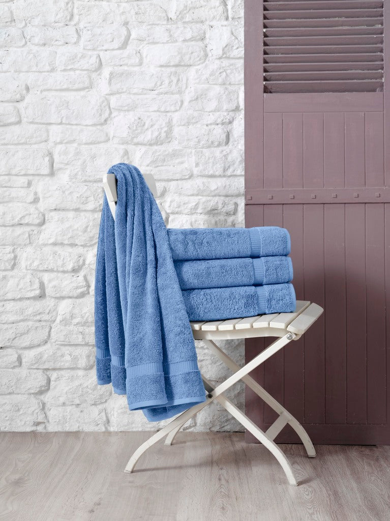 Cambridge Turkish Cotton Bath Towels - 4 Pieces by Classic Turkish Towels