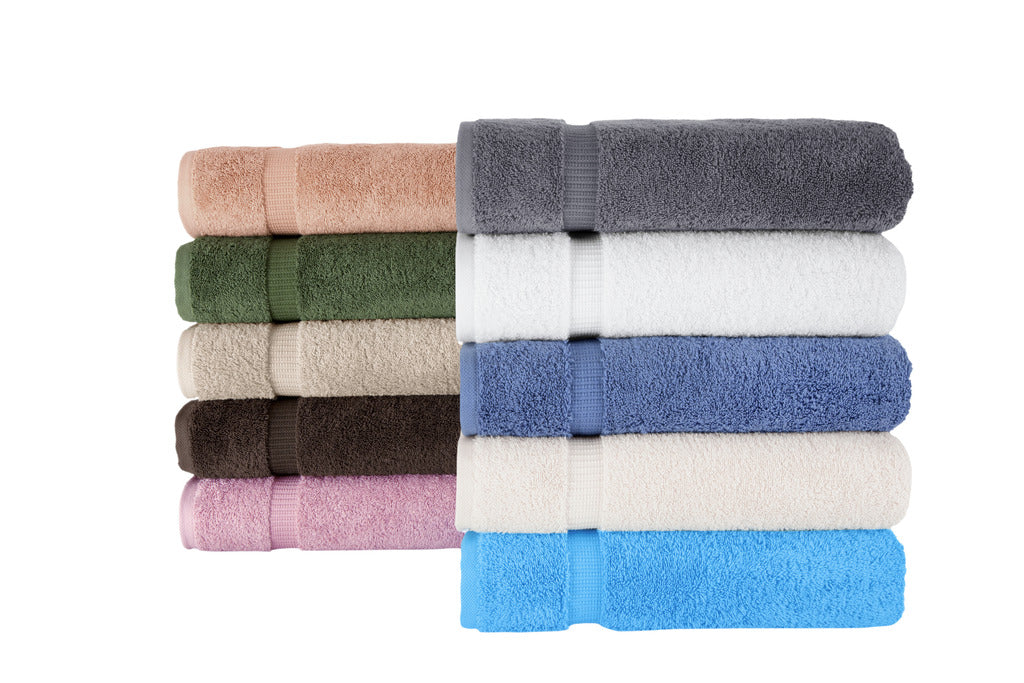 Villa Turkish Cotton Luxury Hotel Collection Bath Towels - 4 Pieces by Classic Turkish Towels