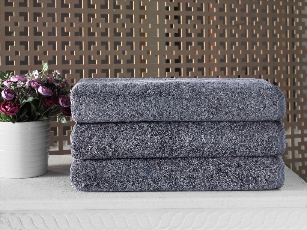 Hospitality Turkish Cotton Bath Sheet - 3 Pieces by Classic Turkish Towels