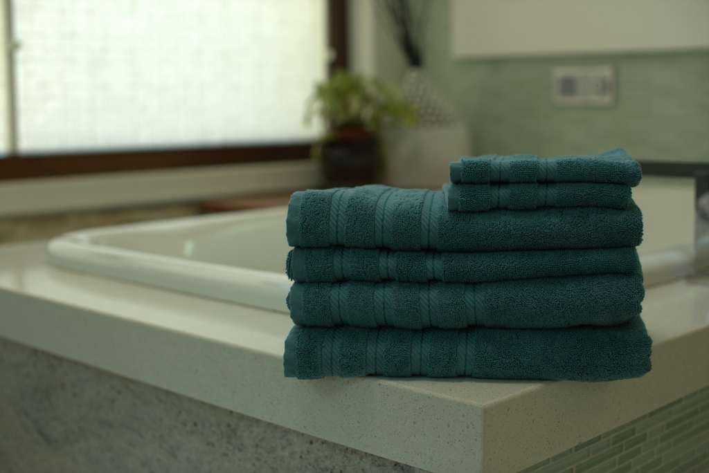 Antalya Turkish Cotton Hand Towels - 4 Pieces by Classic Turkish Towels