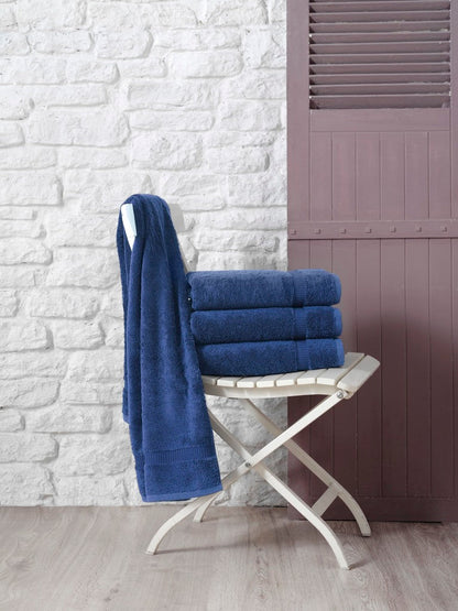 Cambridge Turkish Cotton Bath Towels - 4 Pieces by Classic Turkish Towels