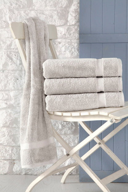 Cambridge Turkish Cotton Bath Towels - 4 Pieces by Classic Turkish Towels