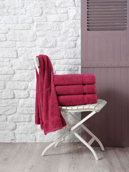 Cambridge Turkish Cotton Bath Towels - 4 Pieces by Classic Turkish Towels