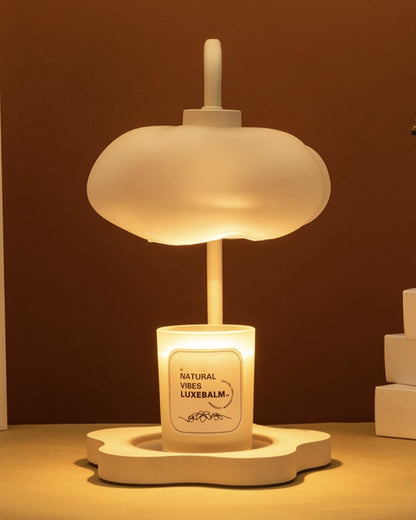 Cute Unique Cloud Candle Warmer Lamp With Timer For Large Candles by INSPECIAL HOME