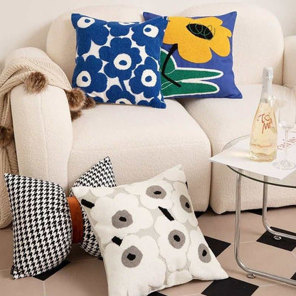 Cute Whimsical Sunflower Decorative Throw Pillow Pillowcase by INSPECIAL HOME