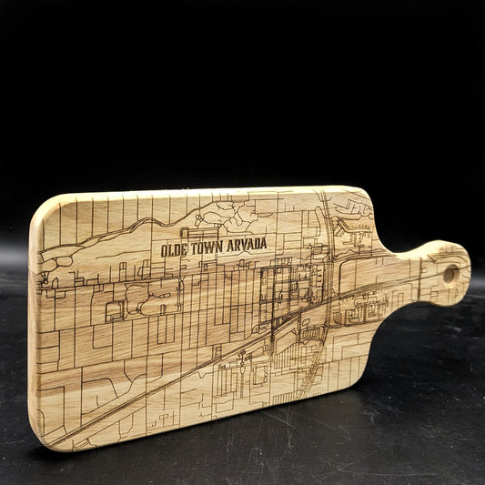 Olde Town Arvada, CO Cutting Board