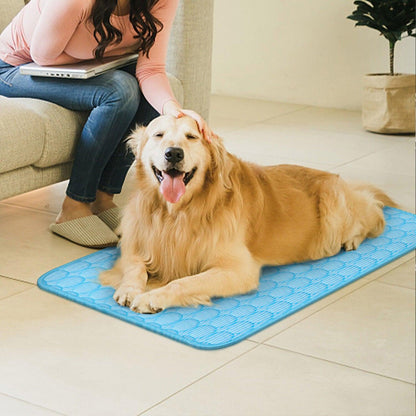 Cool Comfort Pet Cooling Mat by Dog Hugs Cat