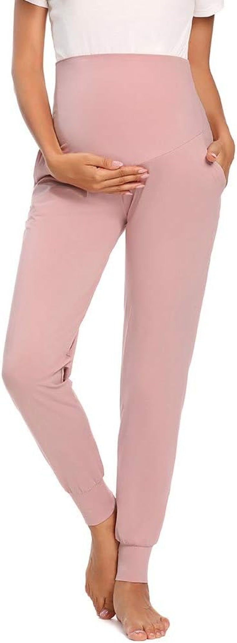 Maternity Women'S Casual Pants Stretchy Comfortable Lounge Pants