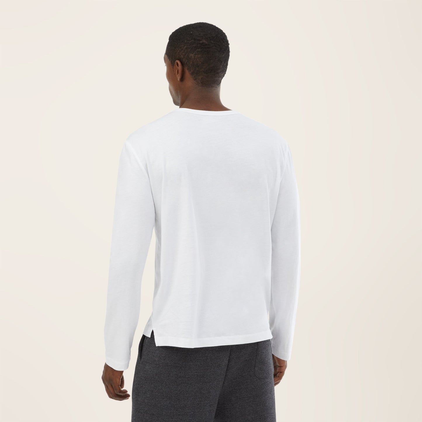 Cotton Jersey Long Sleeve Tee by Italic