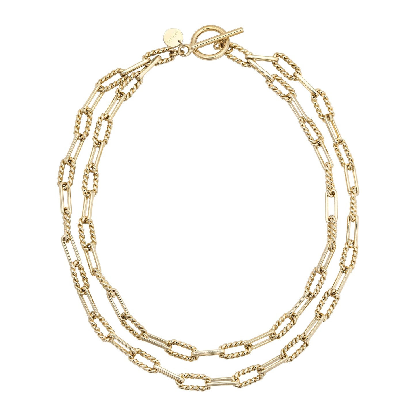 Enzo Double Layer Necklace by eklexic