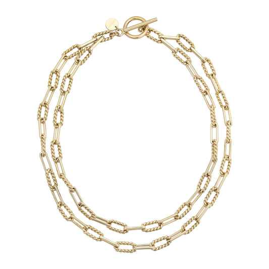 Enzo Double Layer Necklace by eklexic