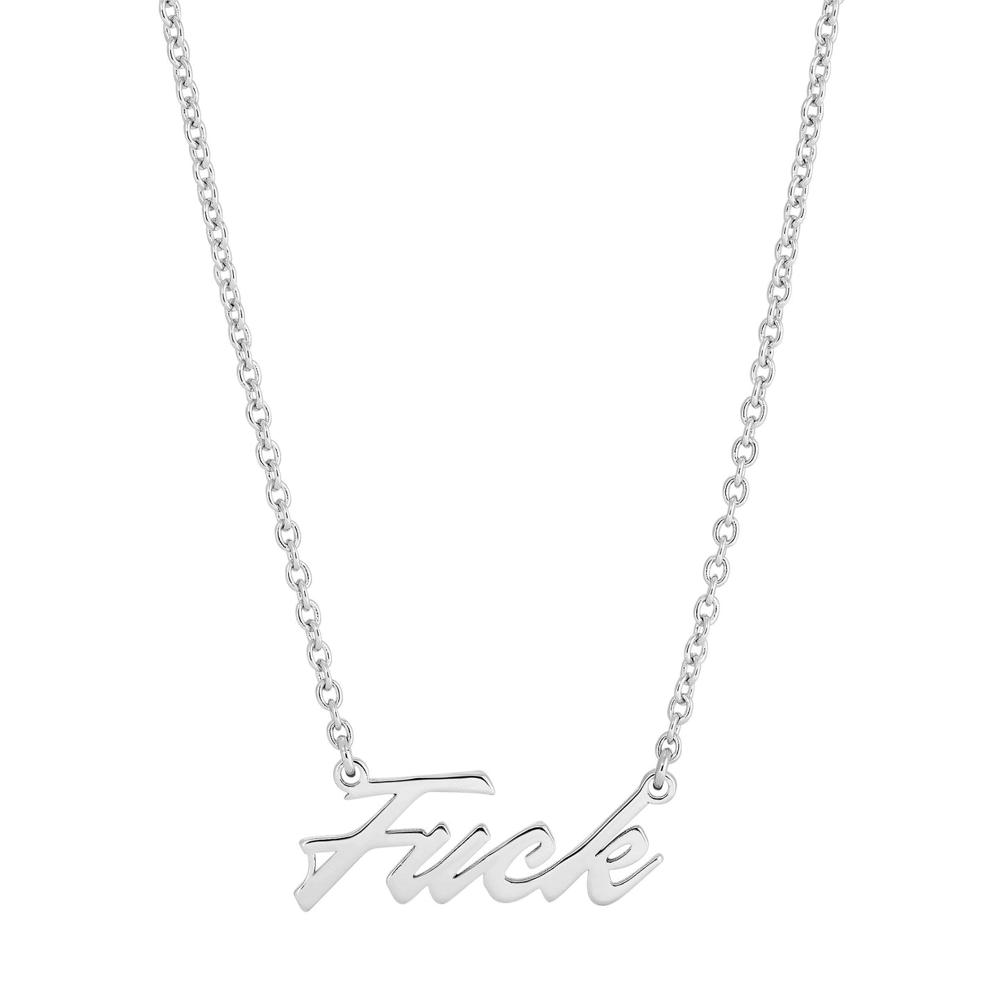 F*** Necklace by eklexic