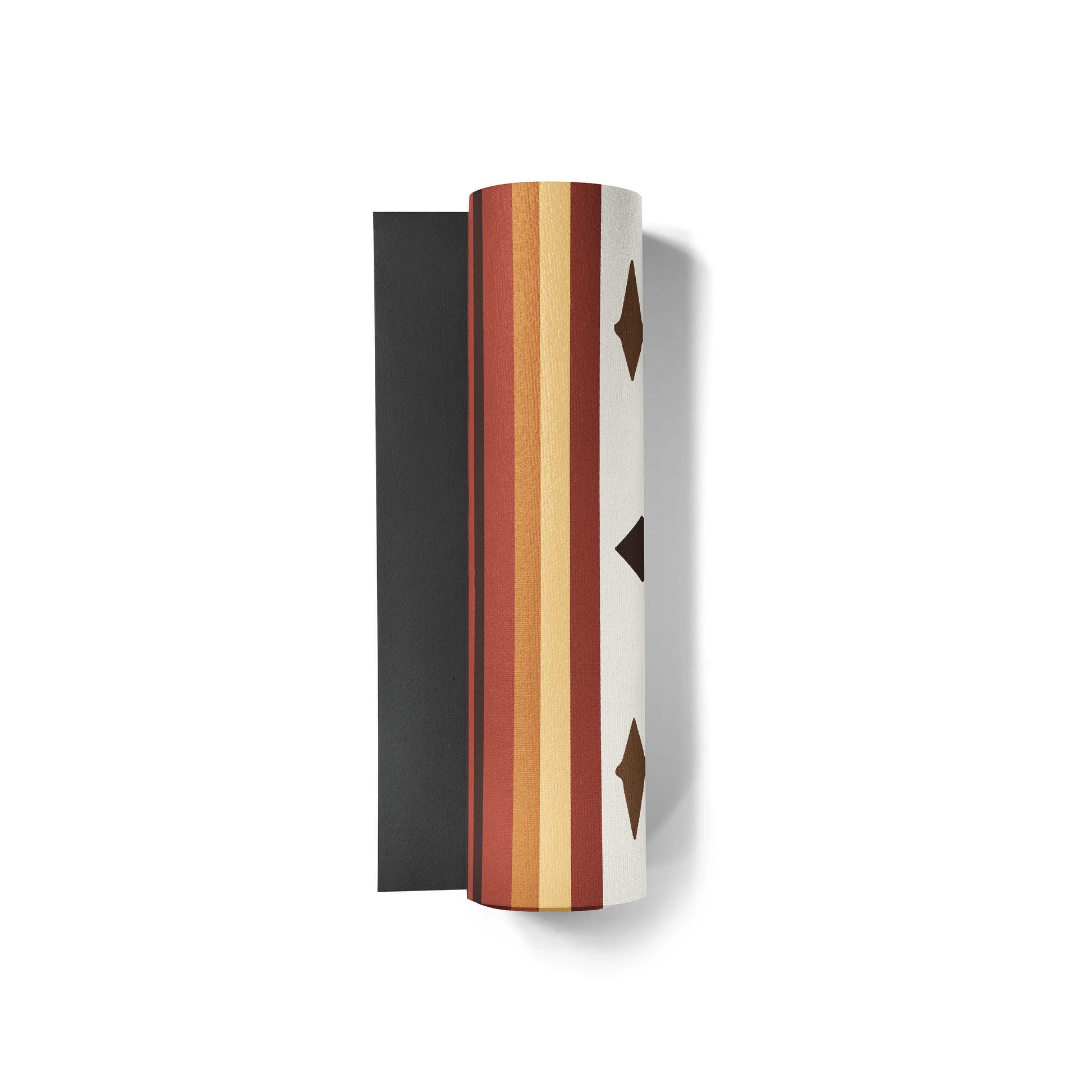 Yoga Mat | 6mm Thick | Multi Color Striped | Non-Slip | Eco Friendly | Yune Yoga | Elk Grove - Yune Yoga