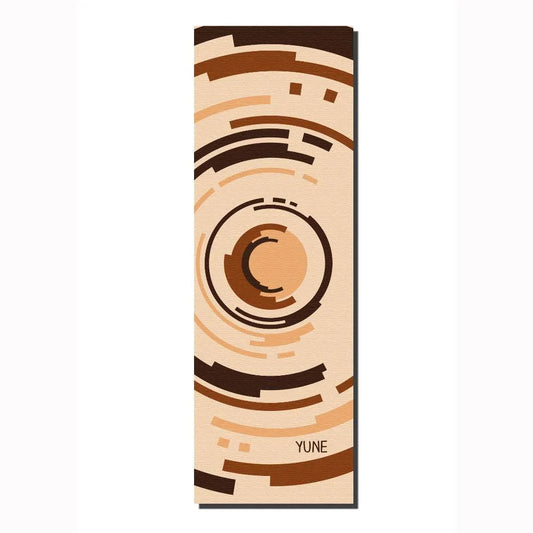 Yoga Mat | 6mm Thick | Tan | Non-Slip | Eco Friendly | Yune Yoga | ER68 - Yune Yoga