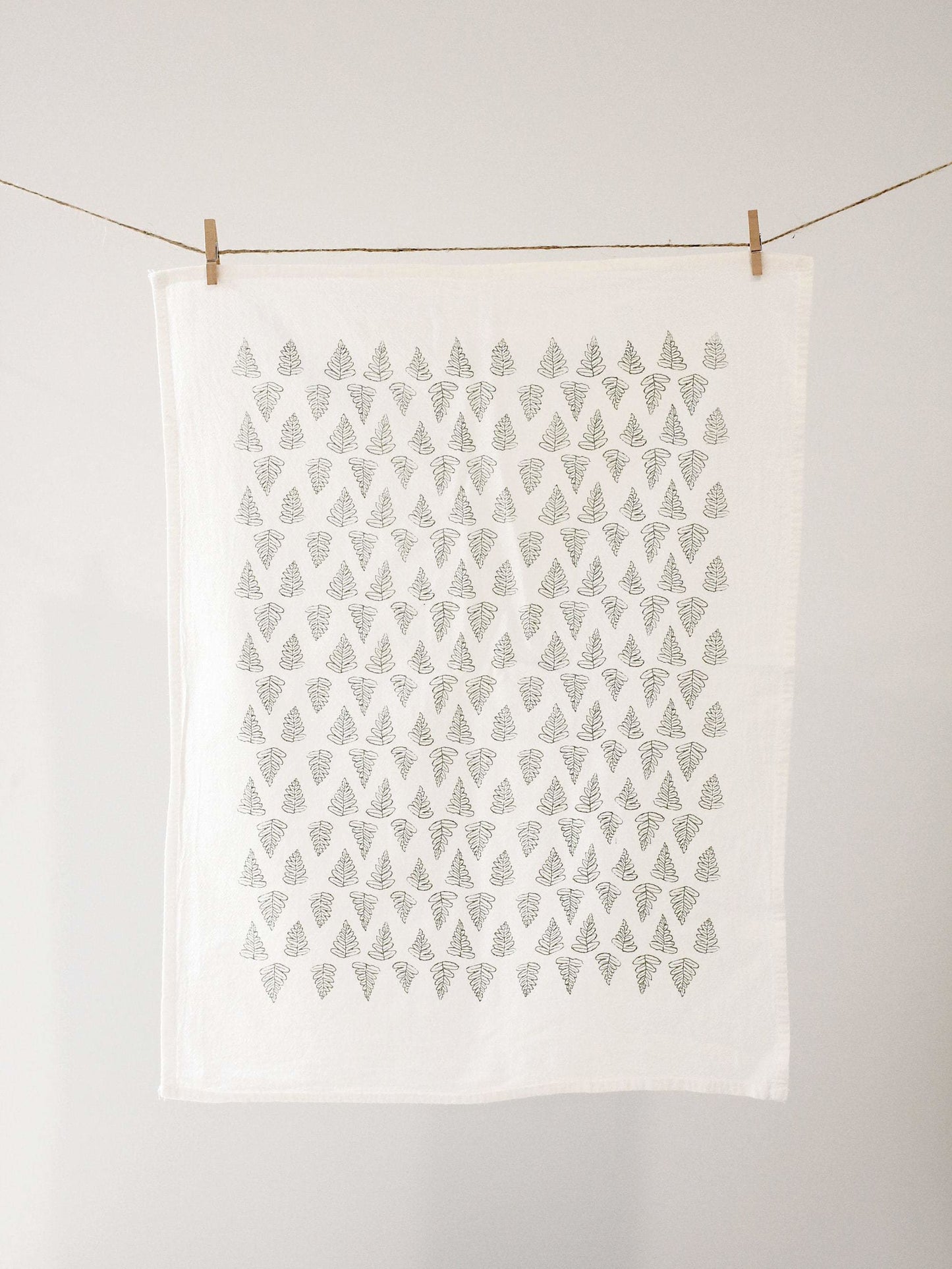 Fern Pattern Tea Towel by Jubilee Trading Company