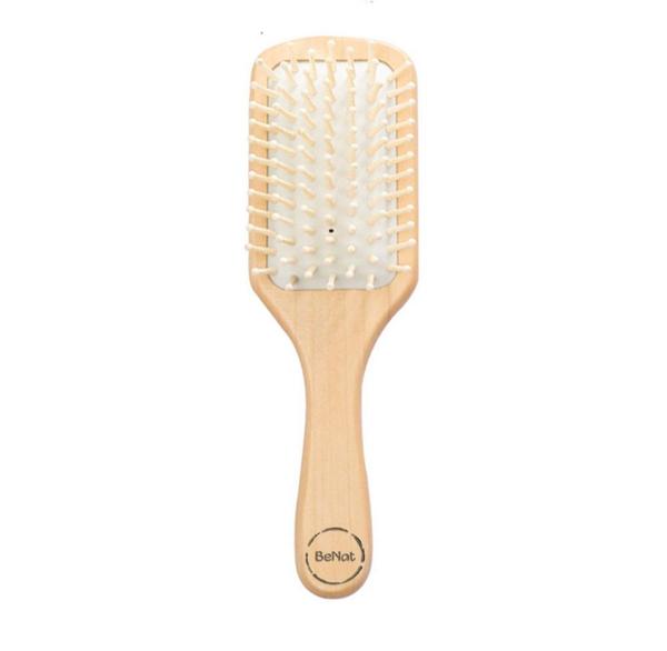 Natural Wooden Detangling Hair Brush by Choixe