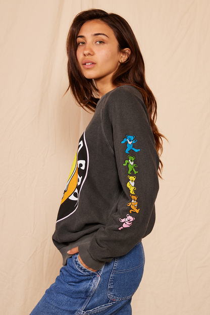 Grateful Dead Dancing Bears Crewneck Sweatshirt