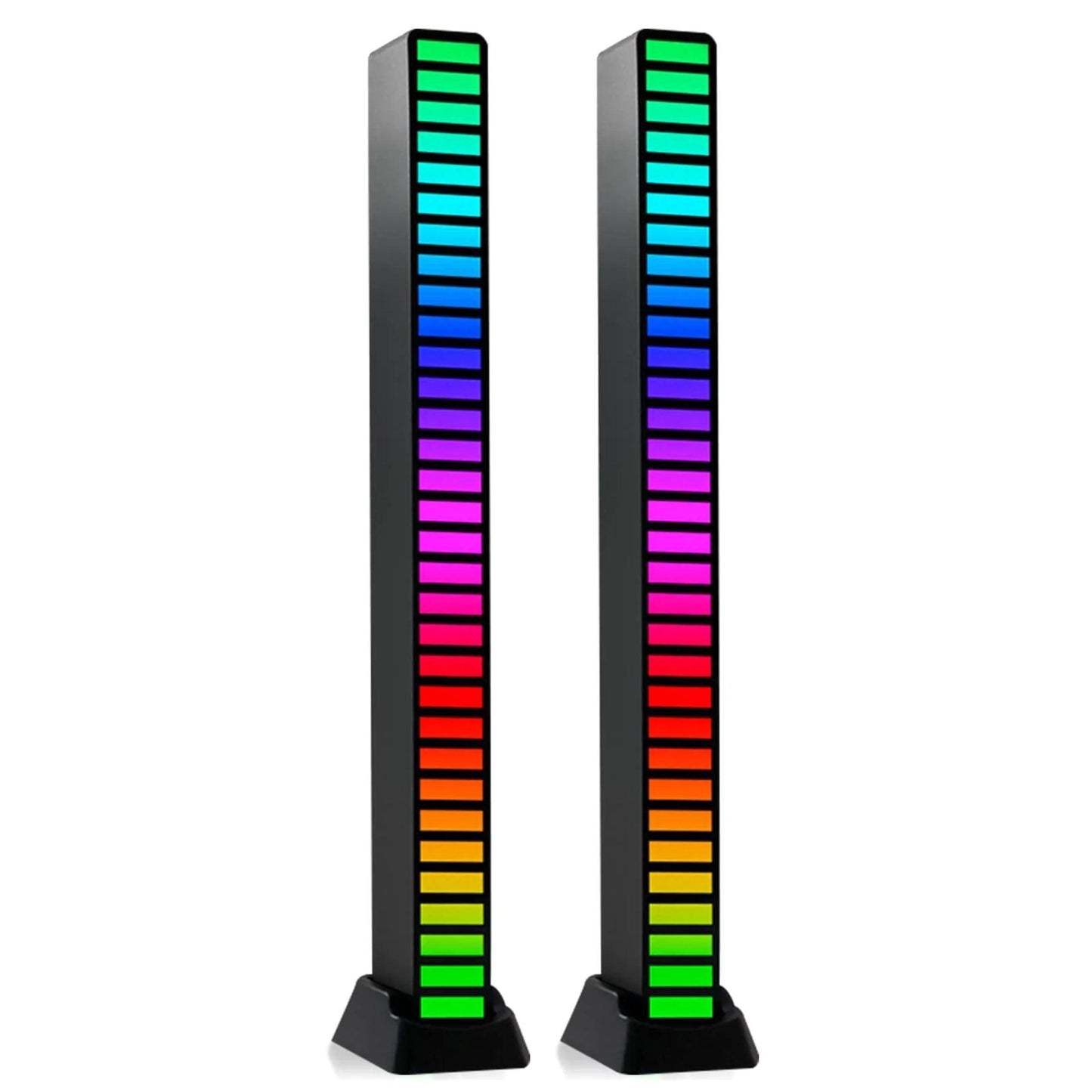 GetLit Sound Activated Multi-Color Light Bar 2 Pack