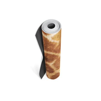Giraffe Print Eco Yoga Mat – 6mm Support, Non-Slip Surface | Yune - Yune Yoga