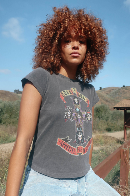 Guns N Roses Appetite For Destruction Shrunken Tee