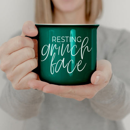 Grinch Face Mug