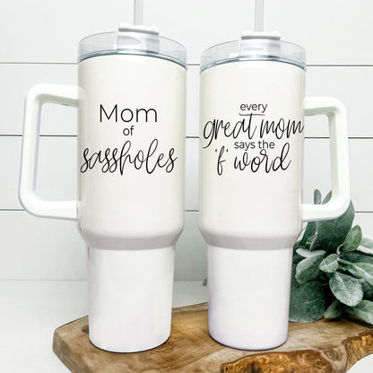 Mom Says the F Word 40oz Tumbler