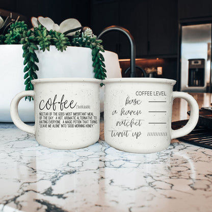 Coffee Definition 14.5oz Mug