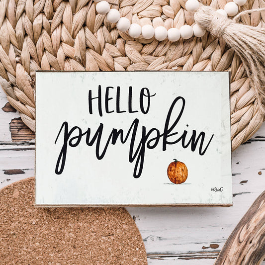 Hello Pumpkin Sign