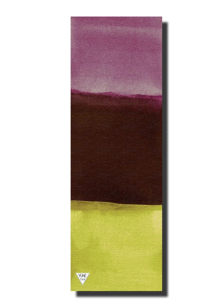 Yoga Mat | 6mm Thick | Purple | Non-Slip | Eco Friendly | Yune Yoga | Hermes - Yune Yoga