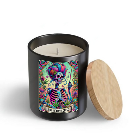 The High Priestess Tarot Candle by Energy Wicks