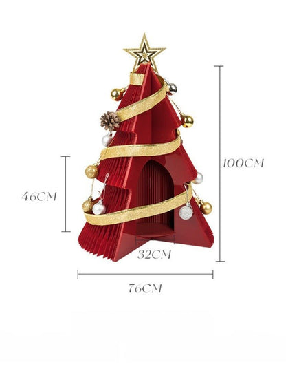 Honeycomb Foldable Accordion Christmas Tree - Christmas Decor for Neutral Nordic Home by INSPECIAL HOME