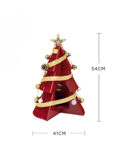 Honeycomb Foldable Accordion Christmas Tree - Christmas Decor for Neutral Nordic Home by INSPECIAL HOME