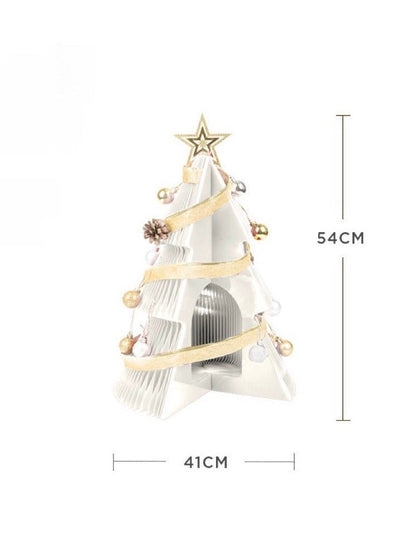 Honeycomb Foldable Accordion Christmas Tree - Christmas Decor for Neutral Nordic Home by INSPECIAL HOME