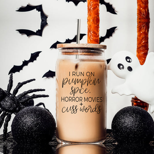 Horror Movies Glass Can